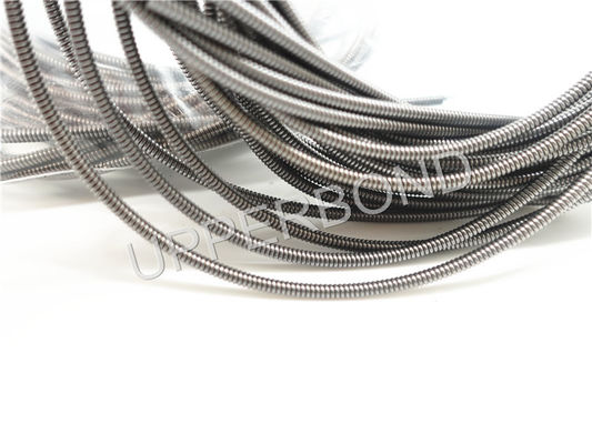 Metallic Silver Color Spring Band Steel Tape For Cigarette Making